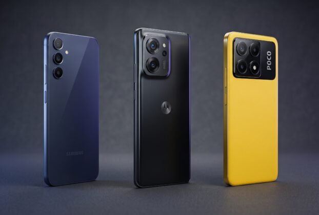Galaxy A57 vs Edge 70 vs POCO X8 Pro
