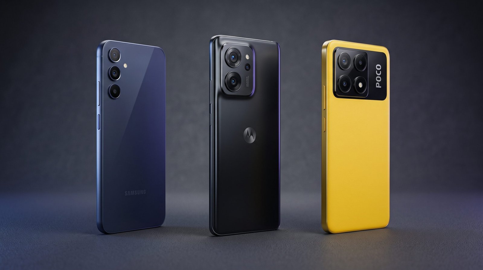 Galaxy A57 vs Edge 70 vs POCO X8 Pro: Qual o Melhor Intermediário em 2026?